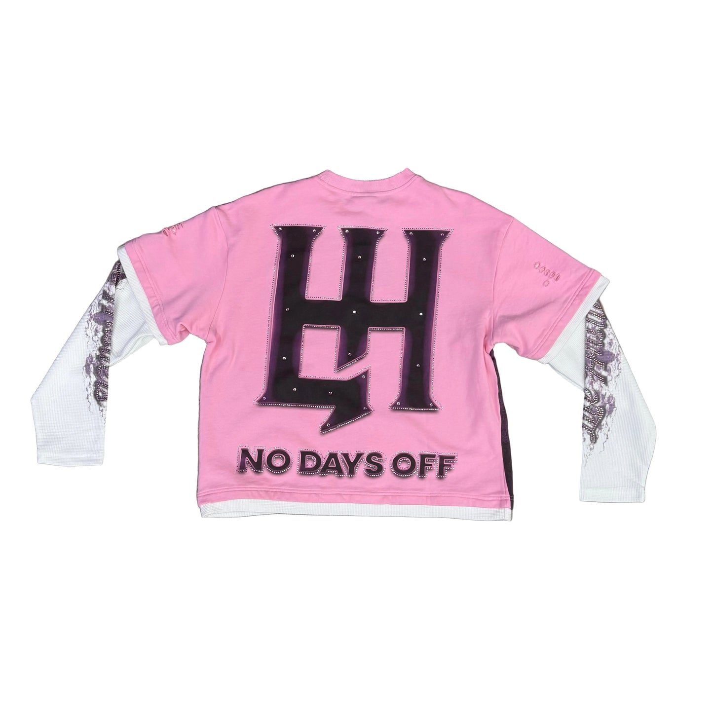 Life Hustlers “Blind Baby Long Sleeve Pink”
