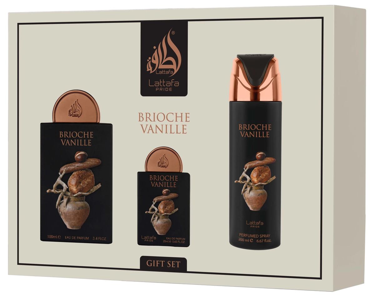 Brioche Vanille 3pc Giftset