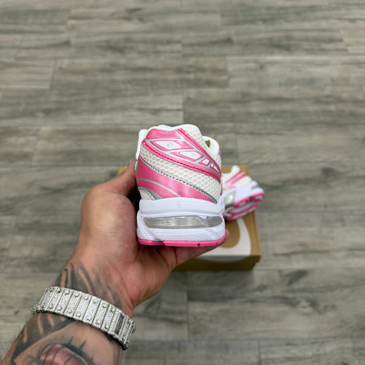ASICS Gel-1130 White Pure Silver Pink