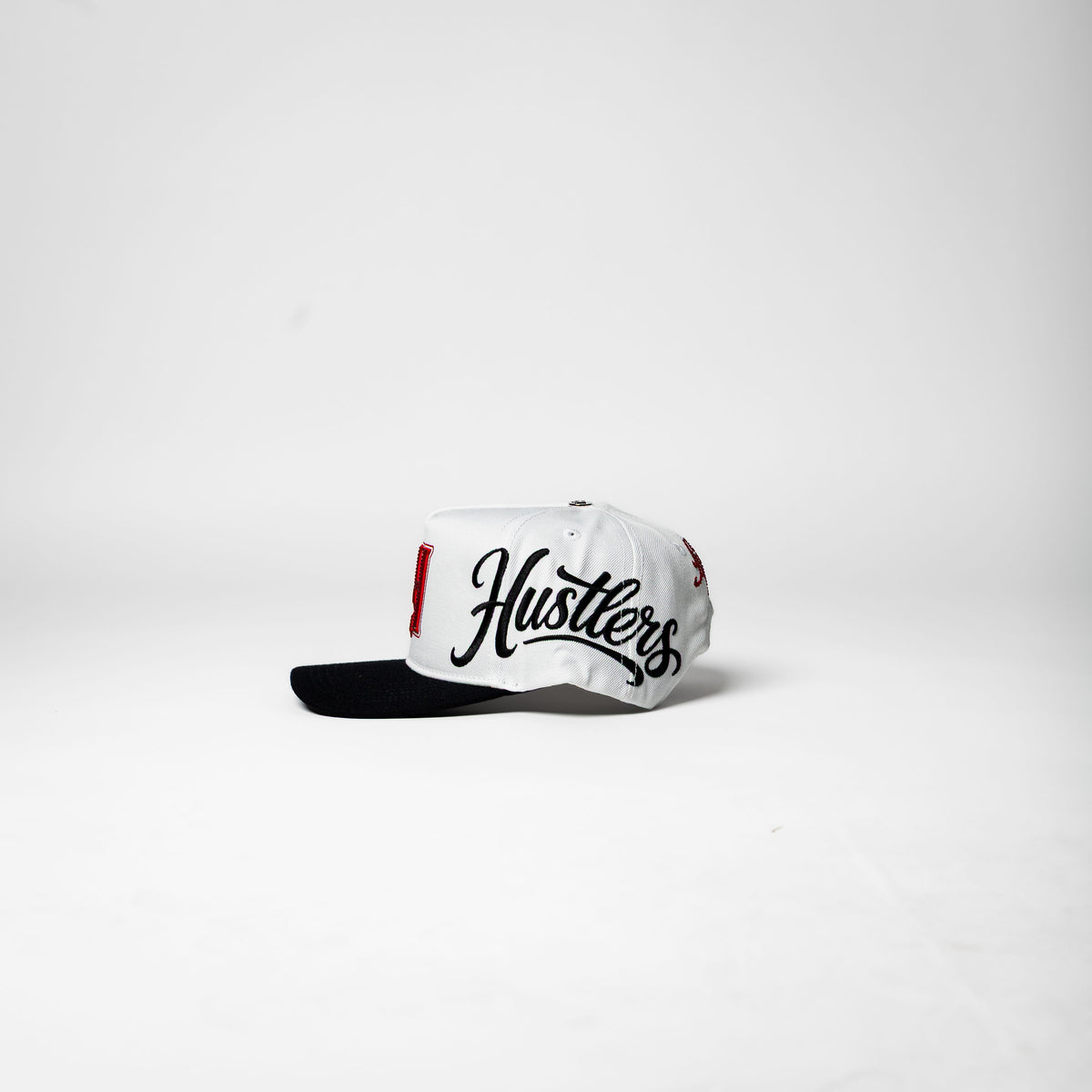 Life Hustlers SnapBack ( White / Black )