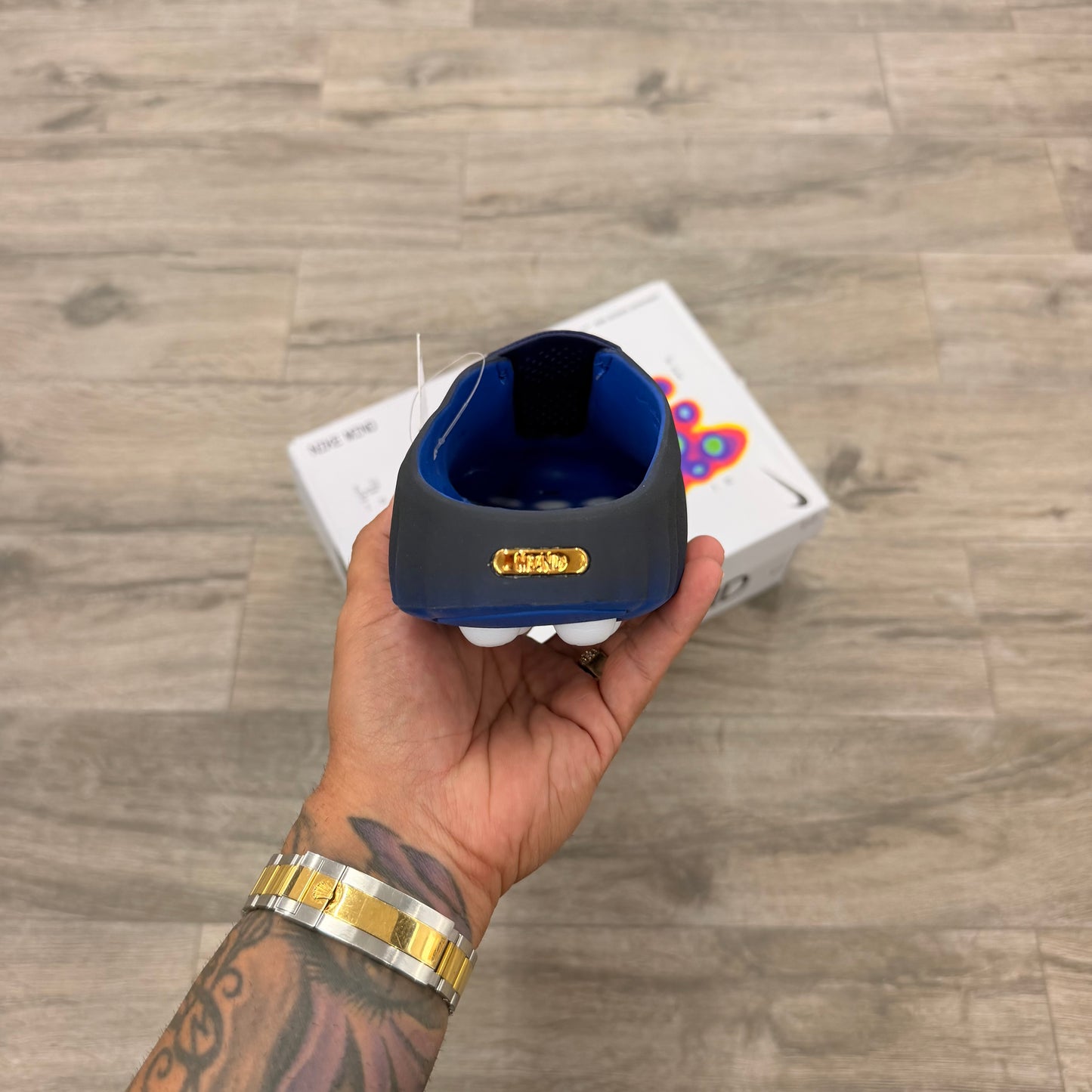Nike Mind 001 Slide “Blackened Blue Game” UA