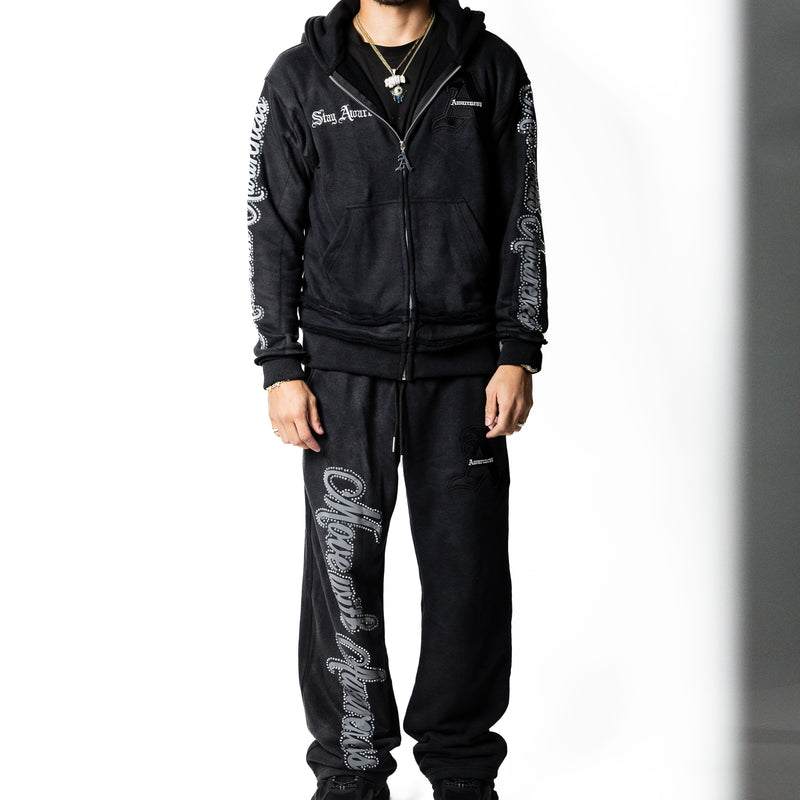 Awareness Set Hoodie + Pants (black)
