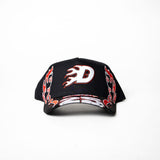 Dandy Hats “25” {black/red}