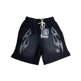 HellStar Black Short Rhinestone