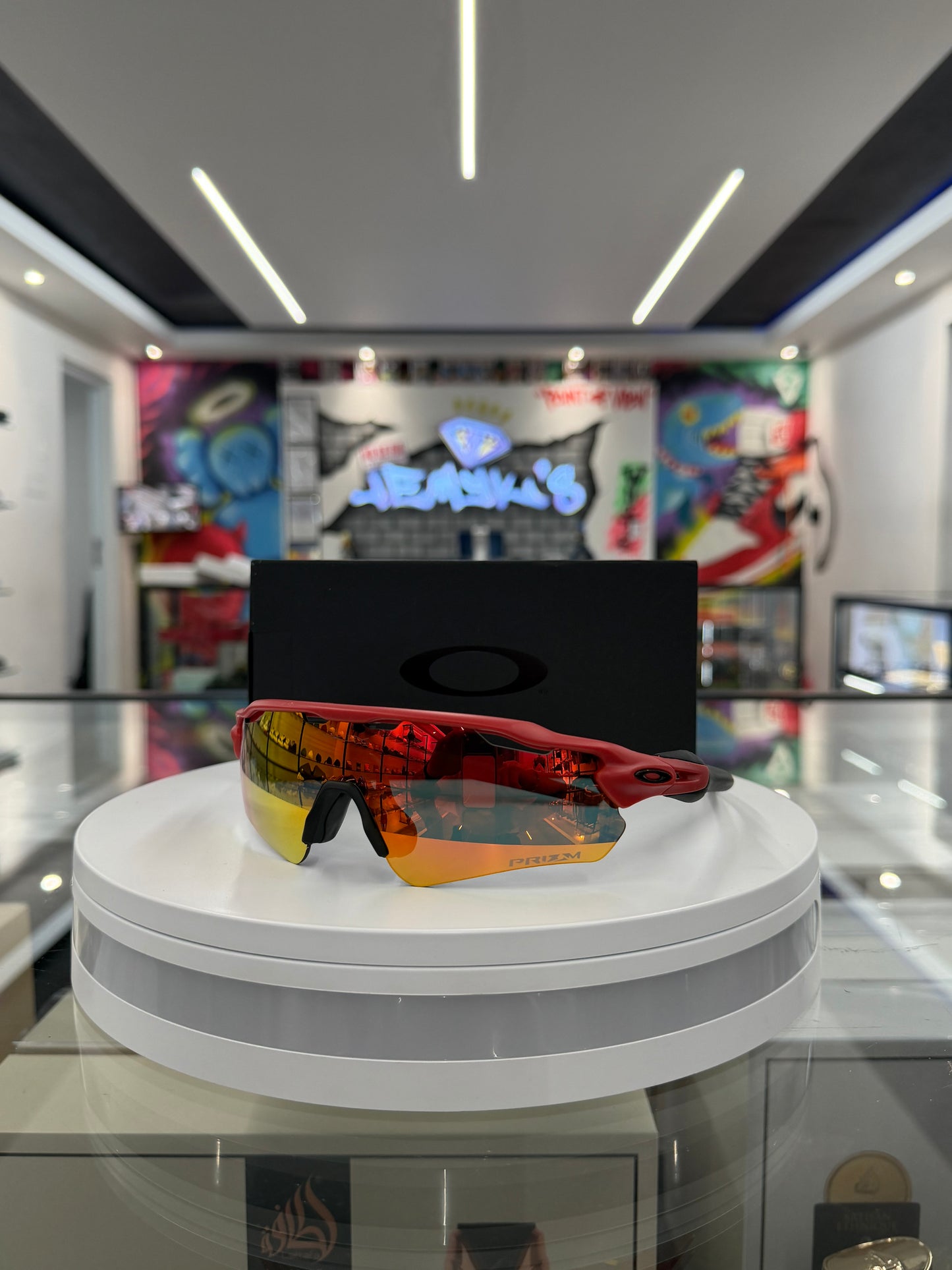 Oakley Red Frame ( full set 4 lens )