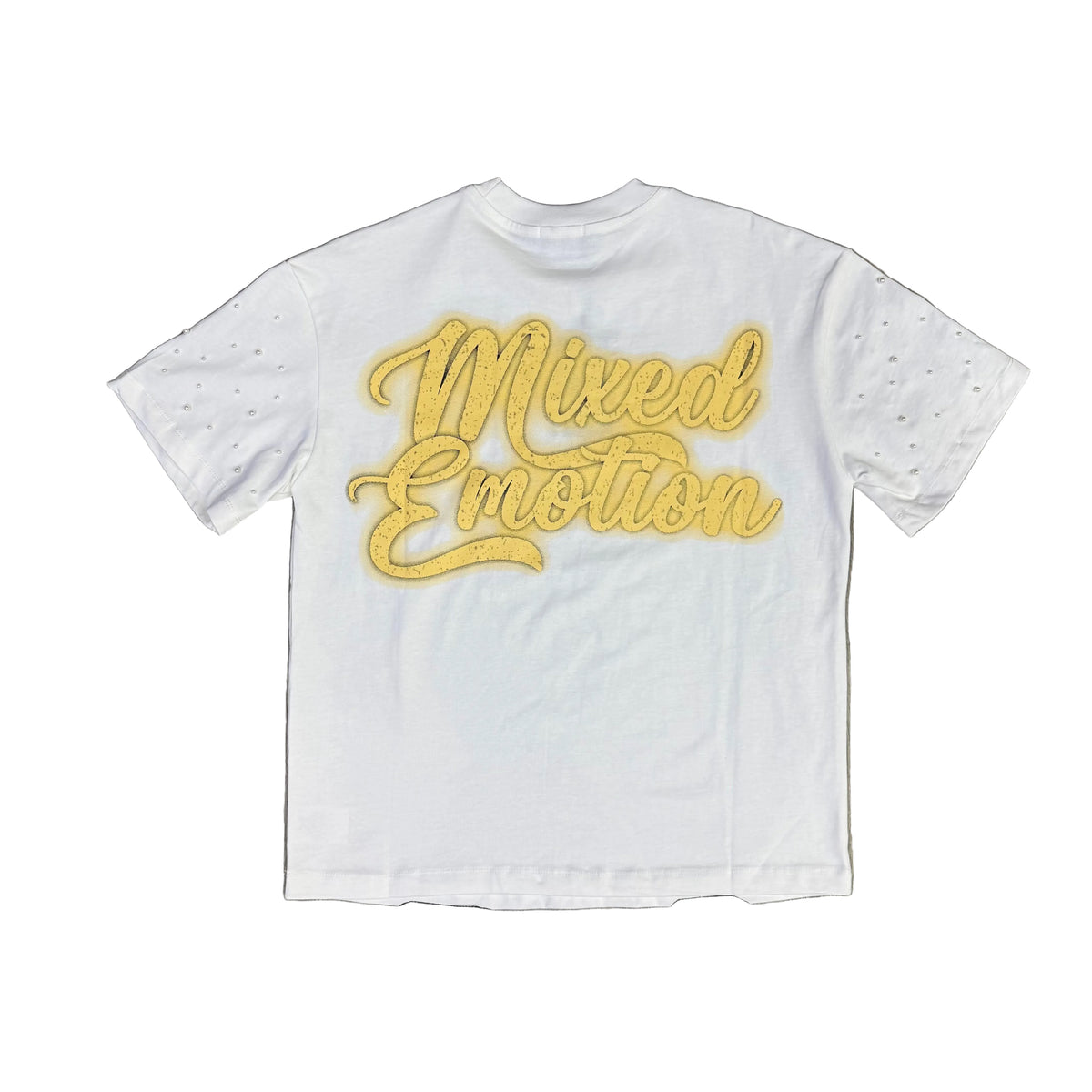 Mixed Emotion Angels Pearls ( white ) Tee