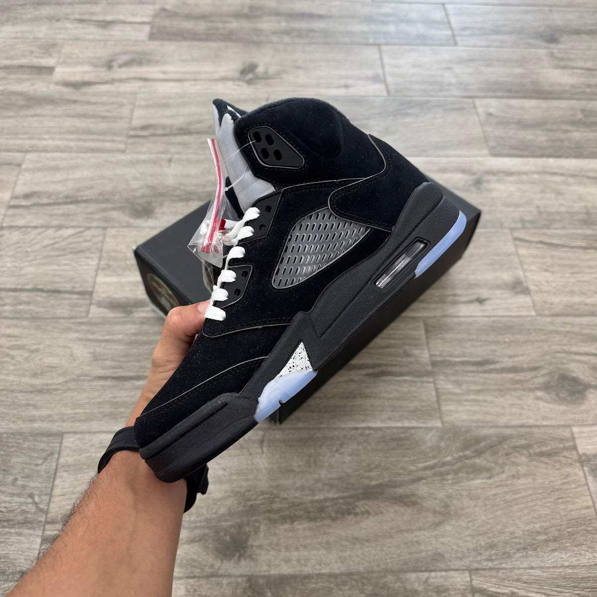 Jordan 5 Retro Black Metallic Reimagined