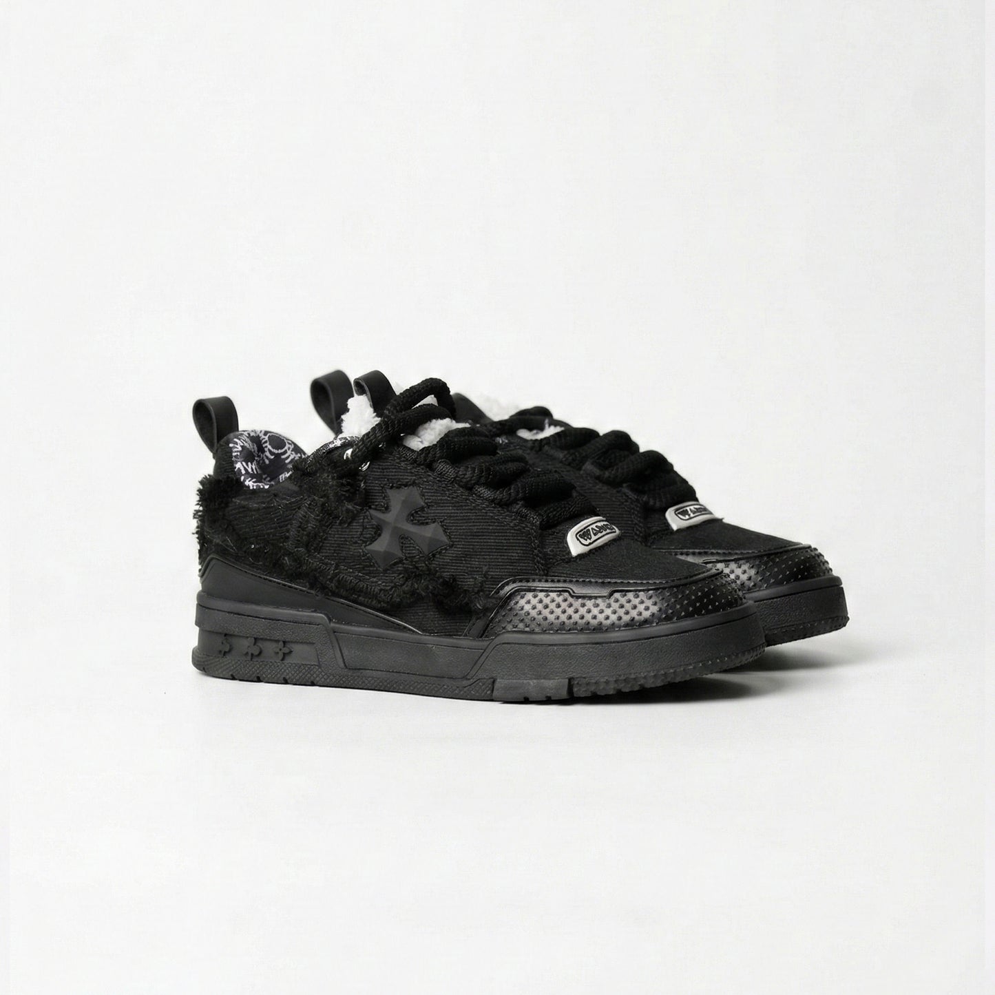 K FLIP CROSS SNEAKERS (DARK DISTRESS)