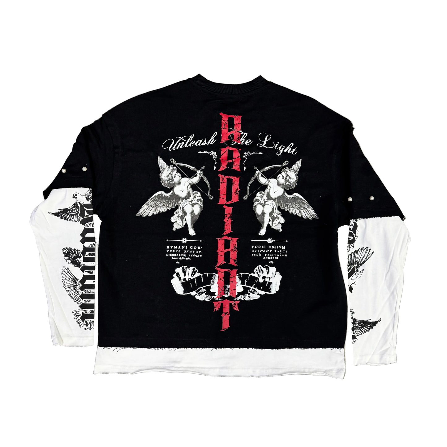 Publik Rhinestone Sweater “ Radiant ” Black