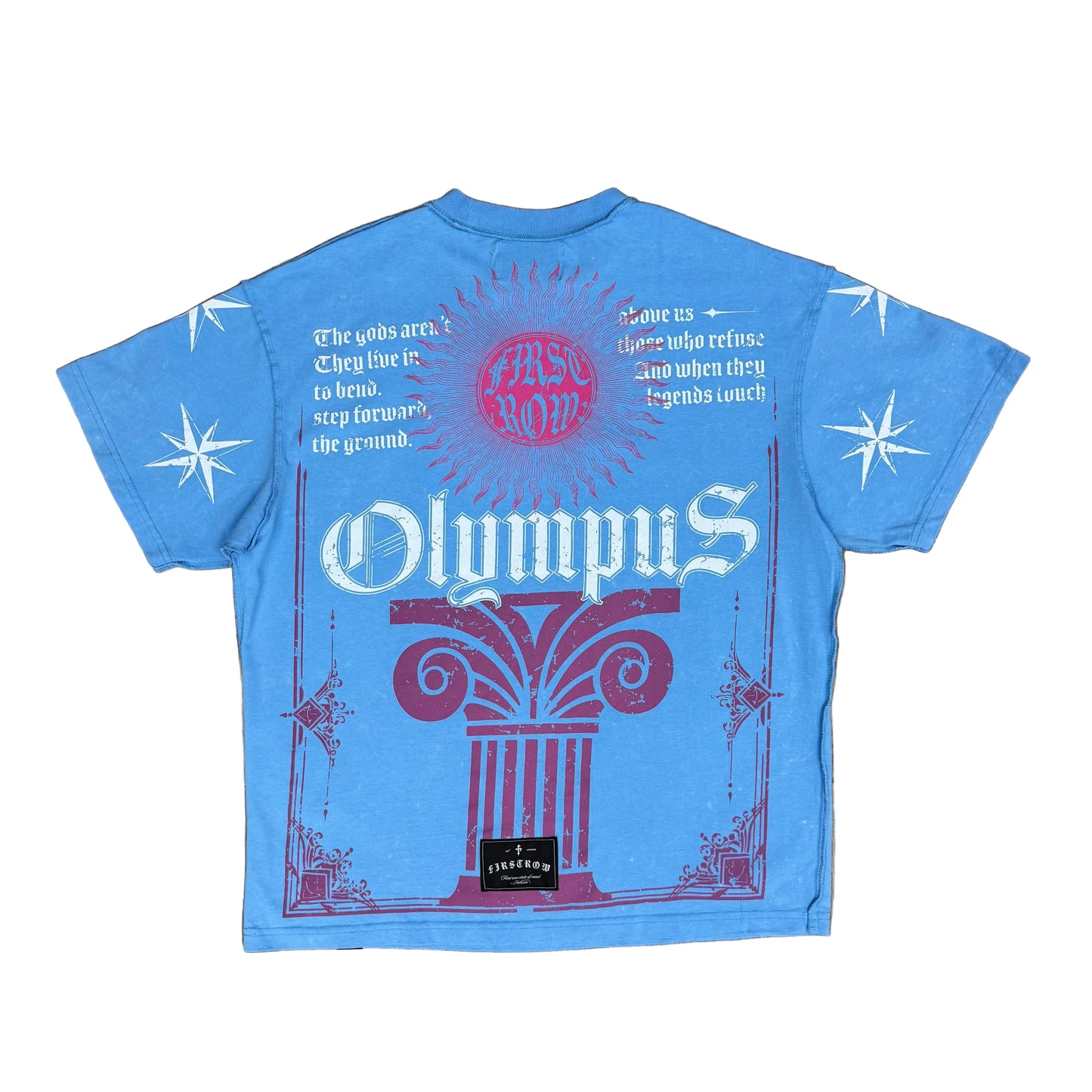 First Row “ Olympus ” ( Ligh Blue )