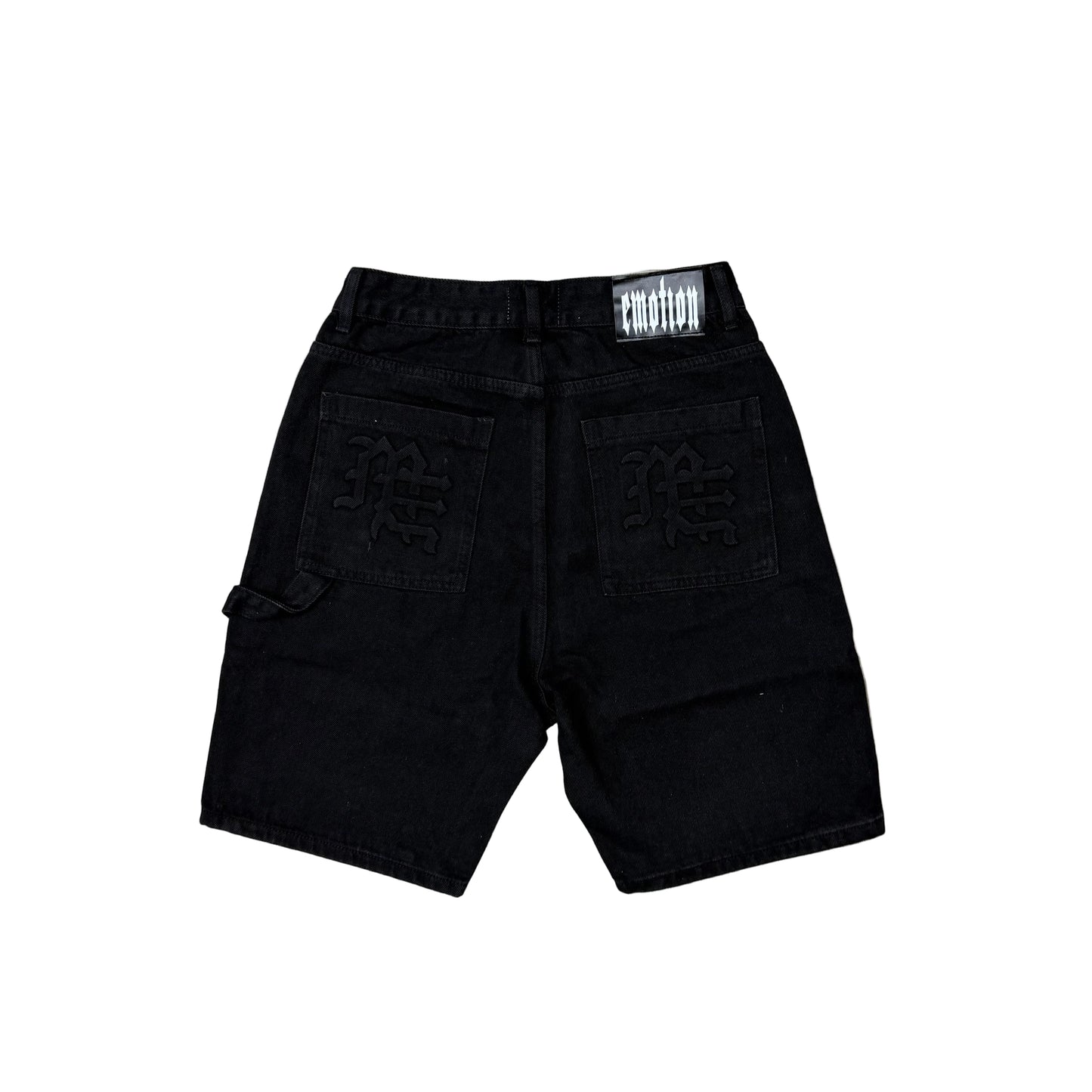 Mixed Emotion Worker Wax Shorts (black)
