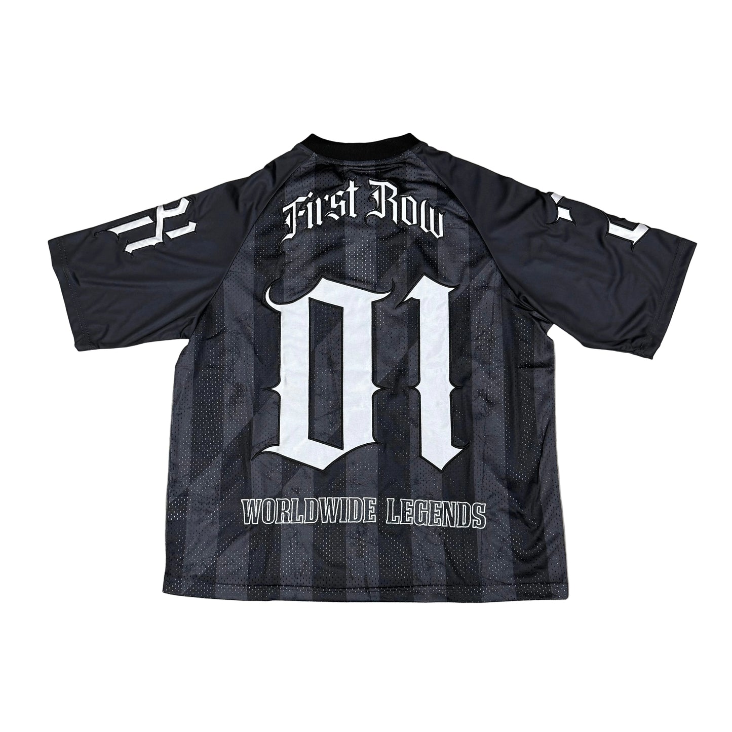 First Row " Soccer style Grey "