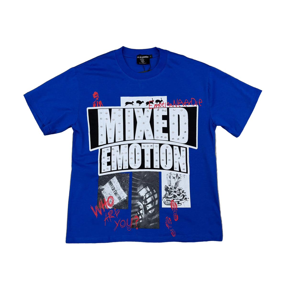 Mixed Emotion “ Who are you ” Blue