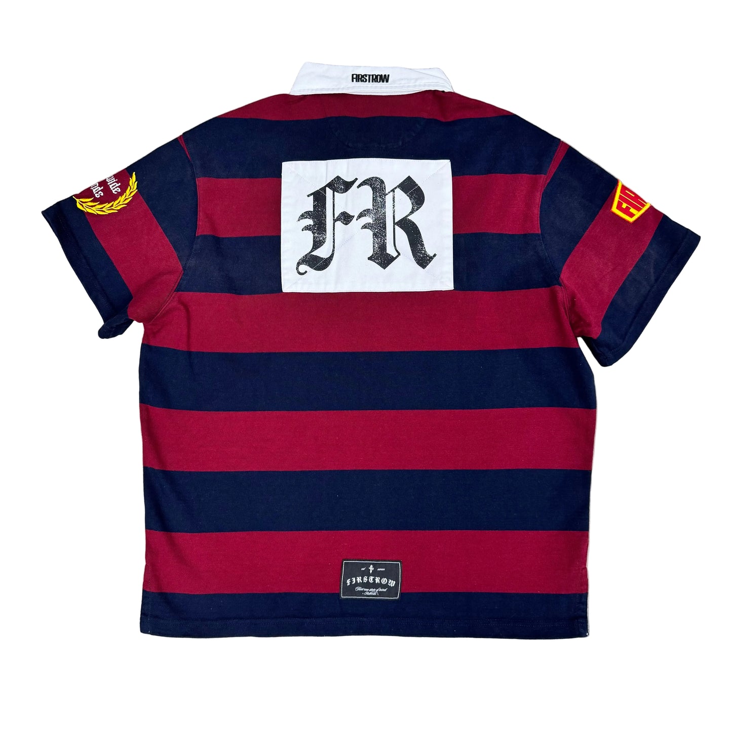 First Row ( Red / Blue Polo )