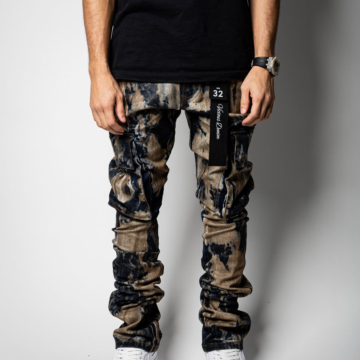 VICIOUS Jeans 736 Blue/Brown