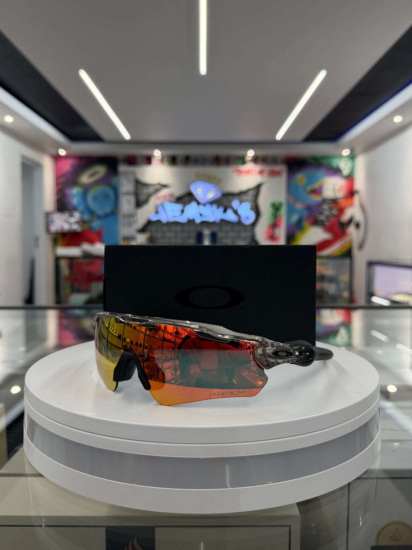 Oakley Black Smoke Frame ( full set 4 lens )