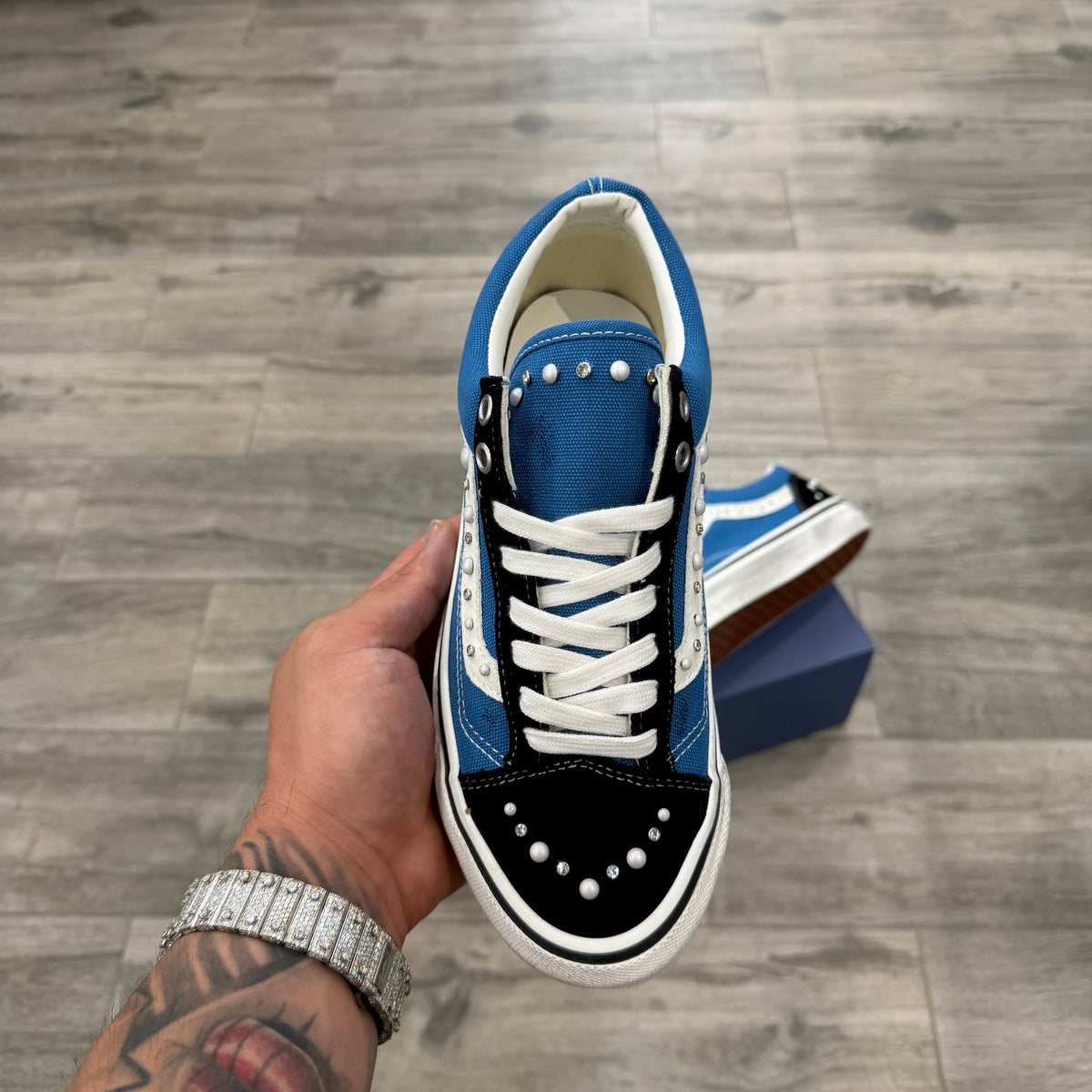 Vans LX Old Skool 36 Pearlized Pack Black Navy
