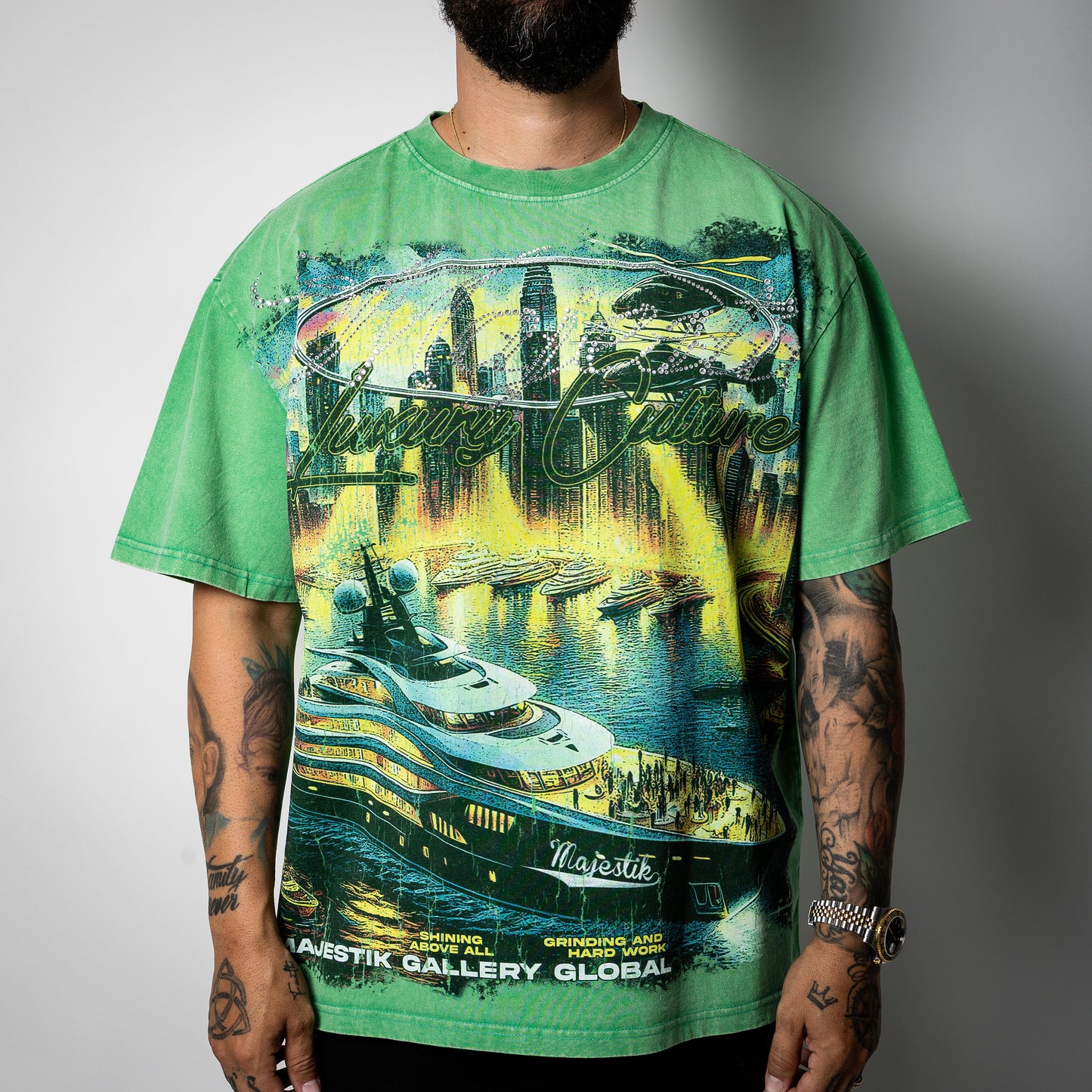 Majestik Green " Luxury Culture "