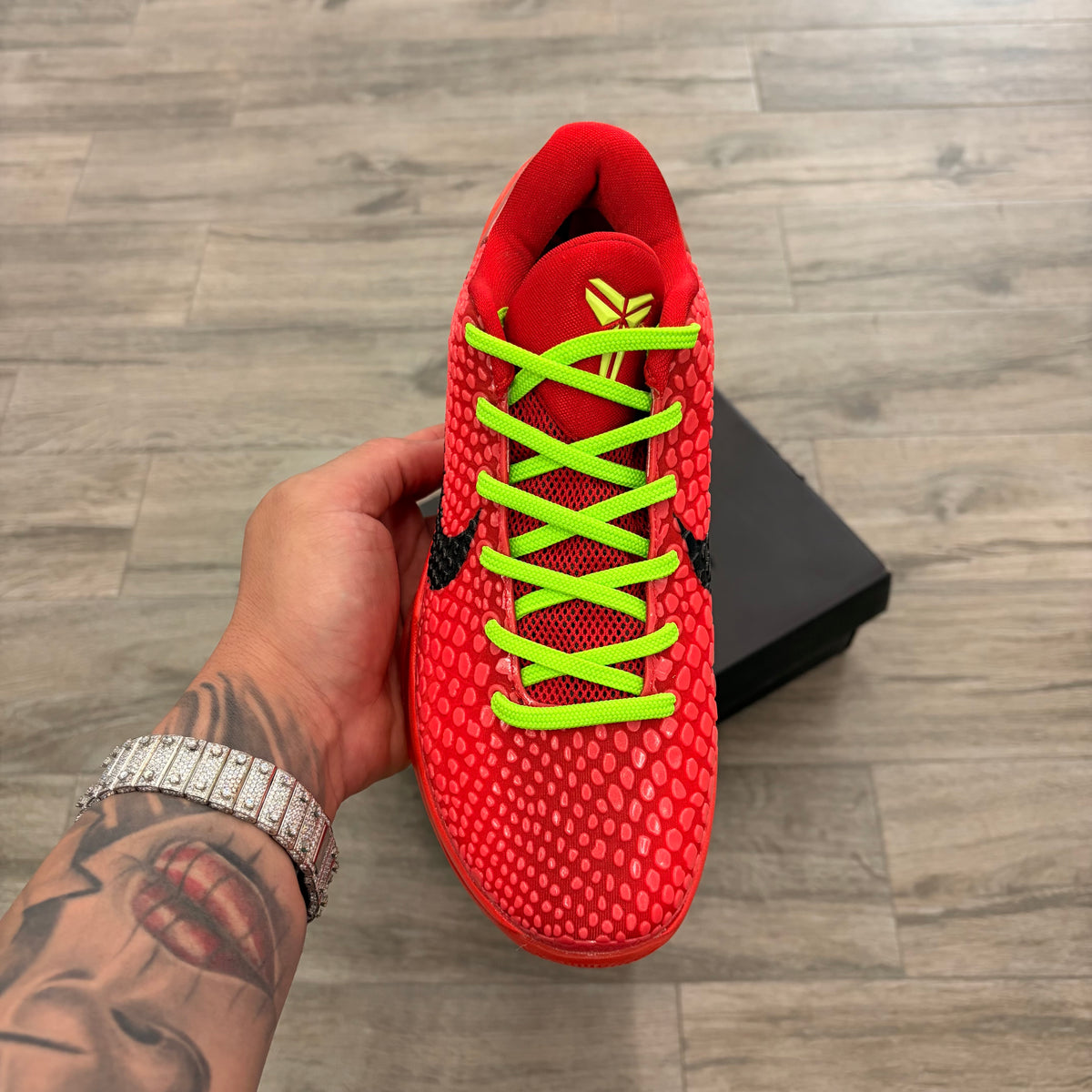 Kobe 6 Protro Reverse Grinch
