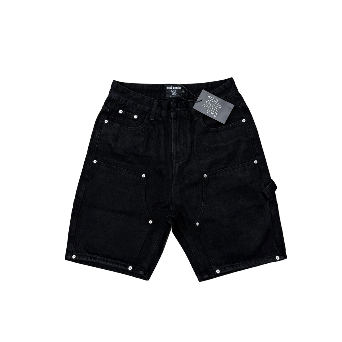 Mixed Emotion Worker Wax Shorts (black)