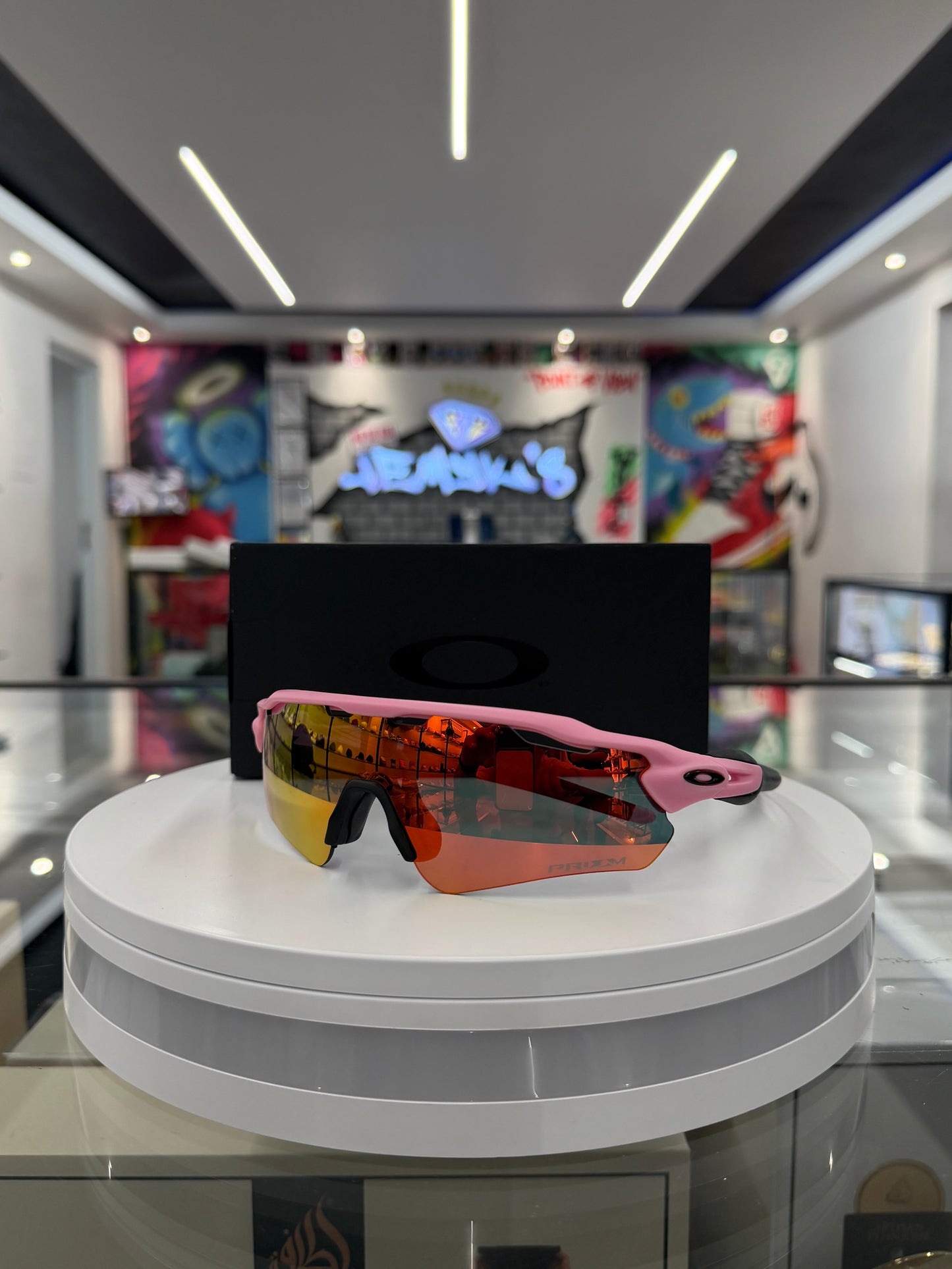 Oakley Pink Frame ( full set 4 lens )
