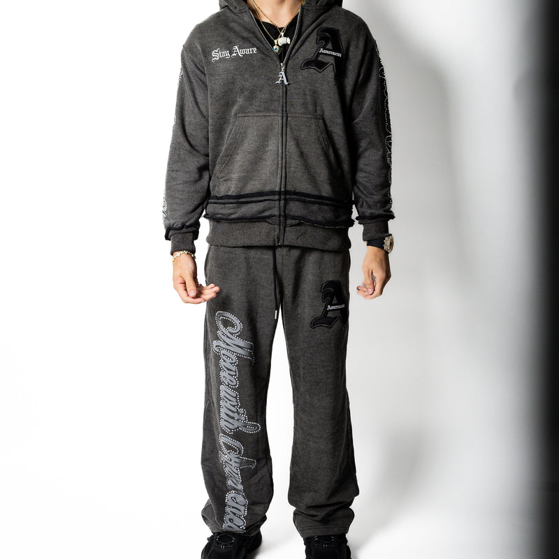 Awareness Set Hoodie + Pants (grey)