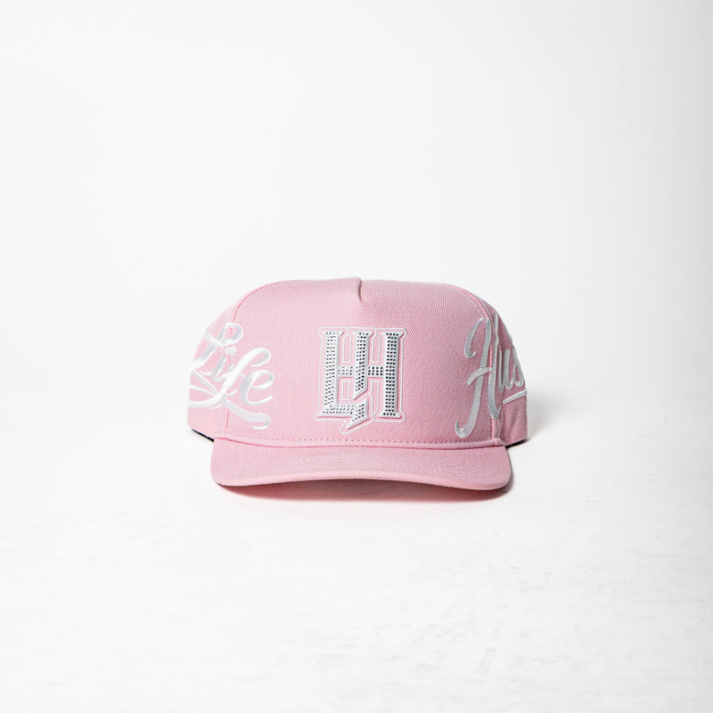 Life Hustlers SnapBack ( Pink )