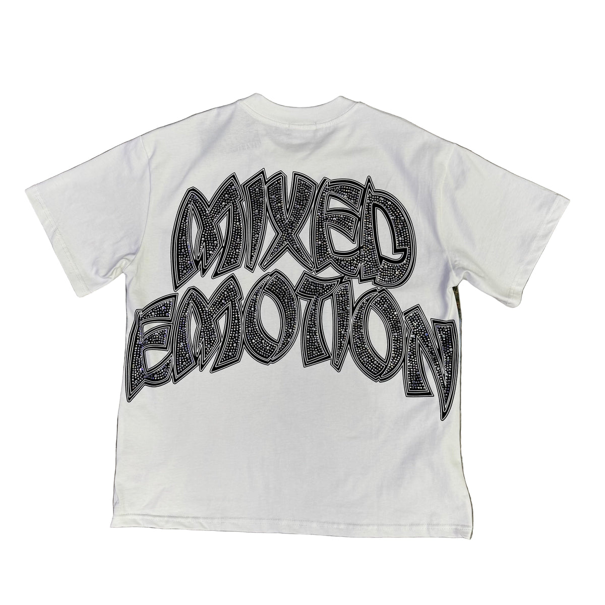 Mixed Emotion White “Arch Angel” Tee