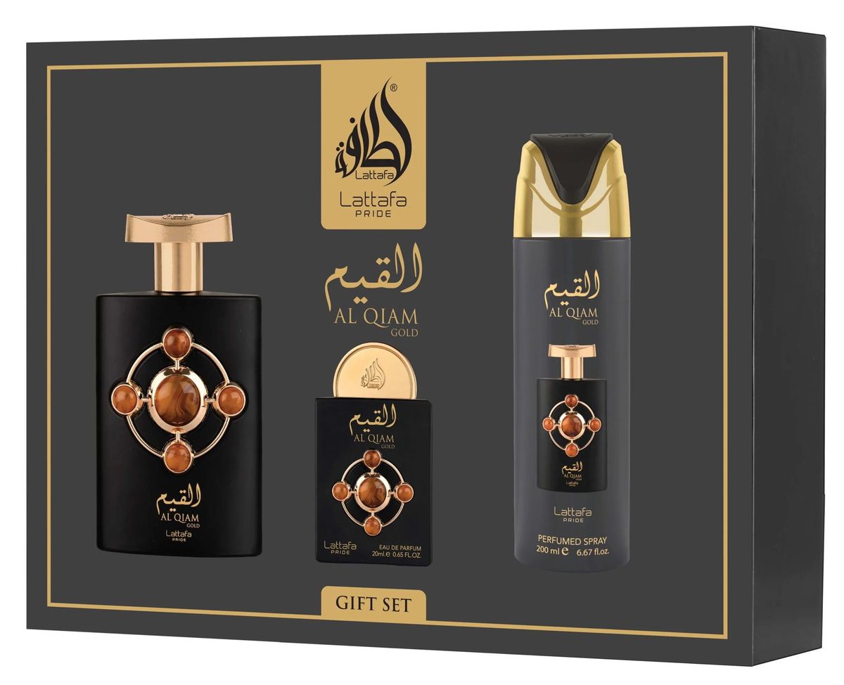 Al Qiam Gold 3pc Giftset