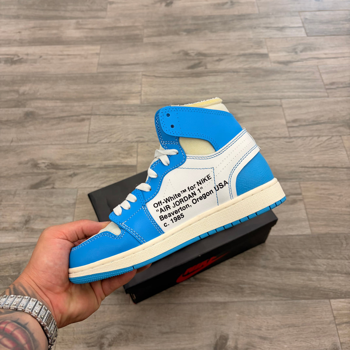Jordan Retro 1 Off White “UNC”