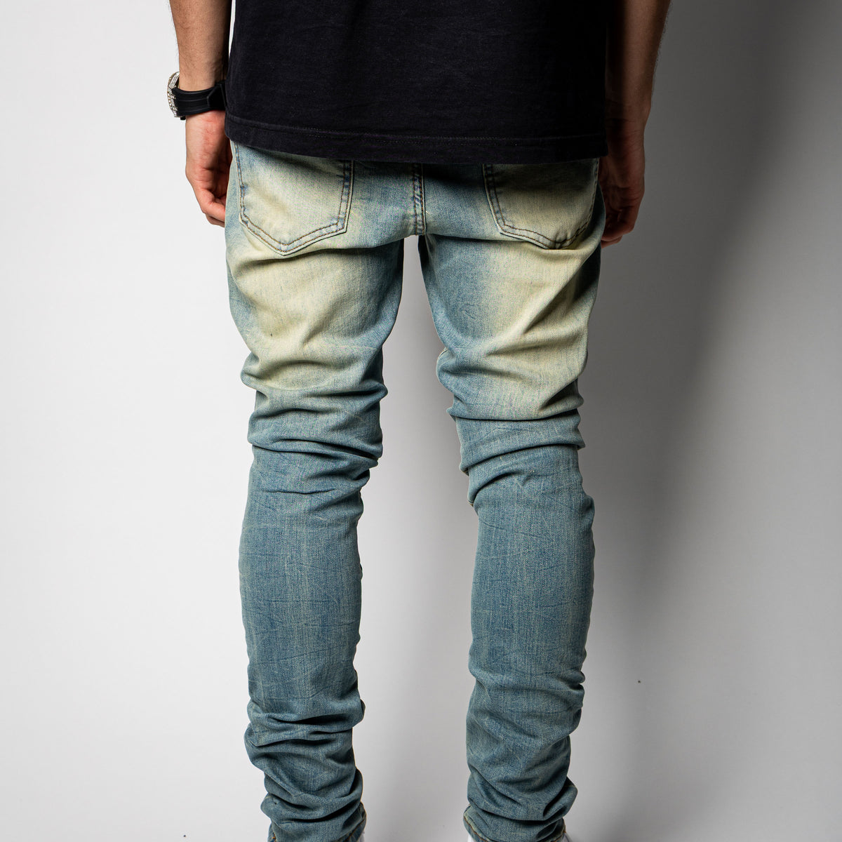 WAIMEA “Skinny Fit” Ant Stone Wash
