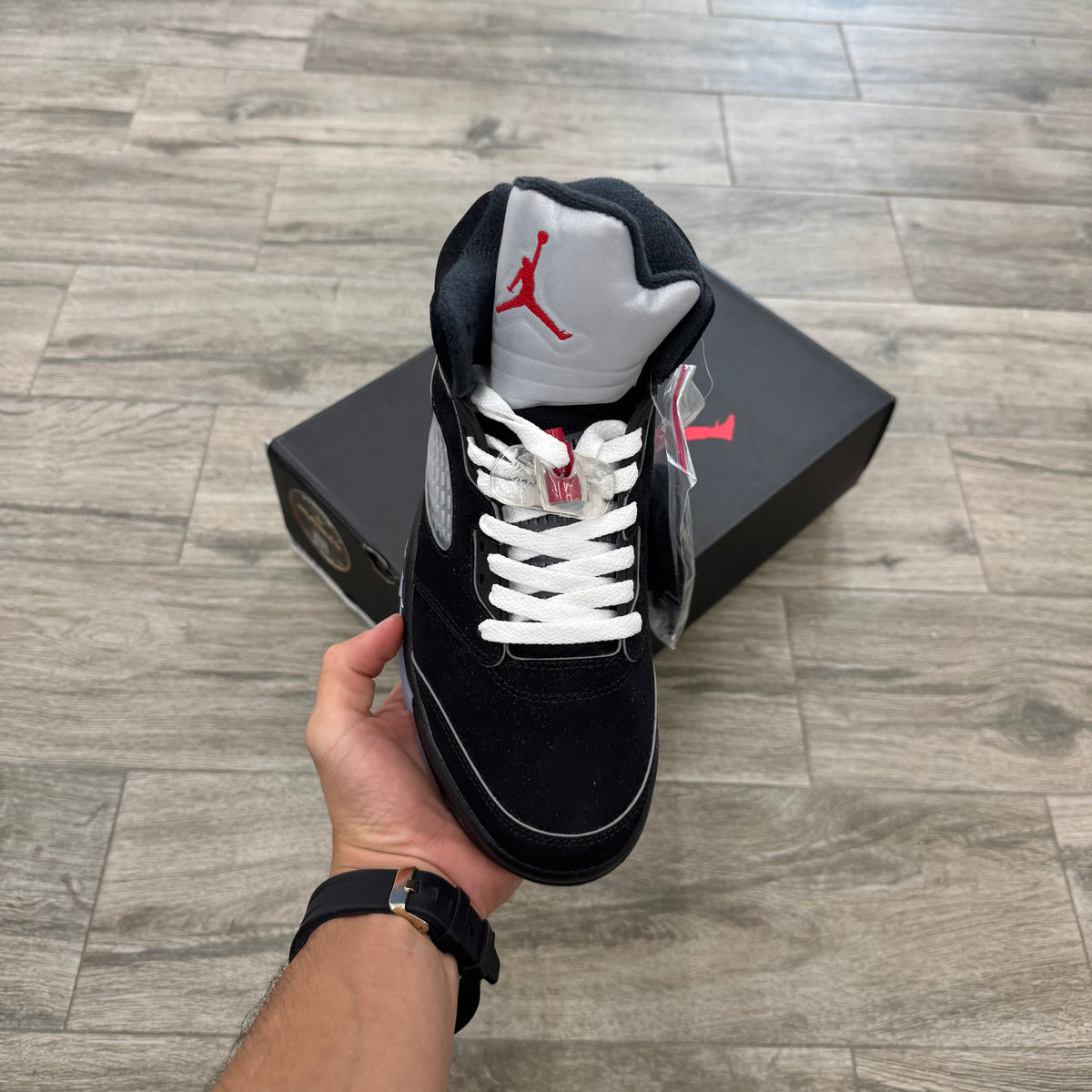 Jordan 5 Retro Black Metallic Reimagined