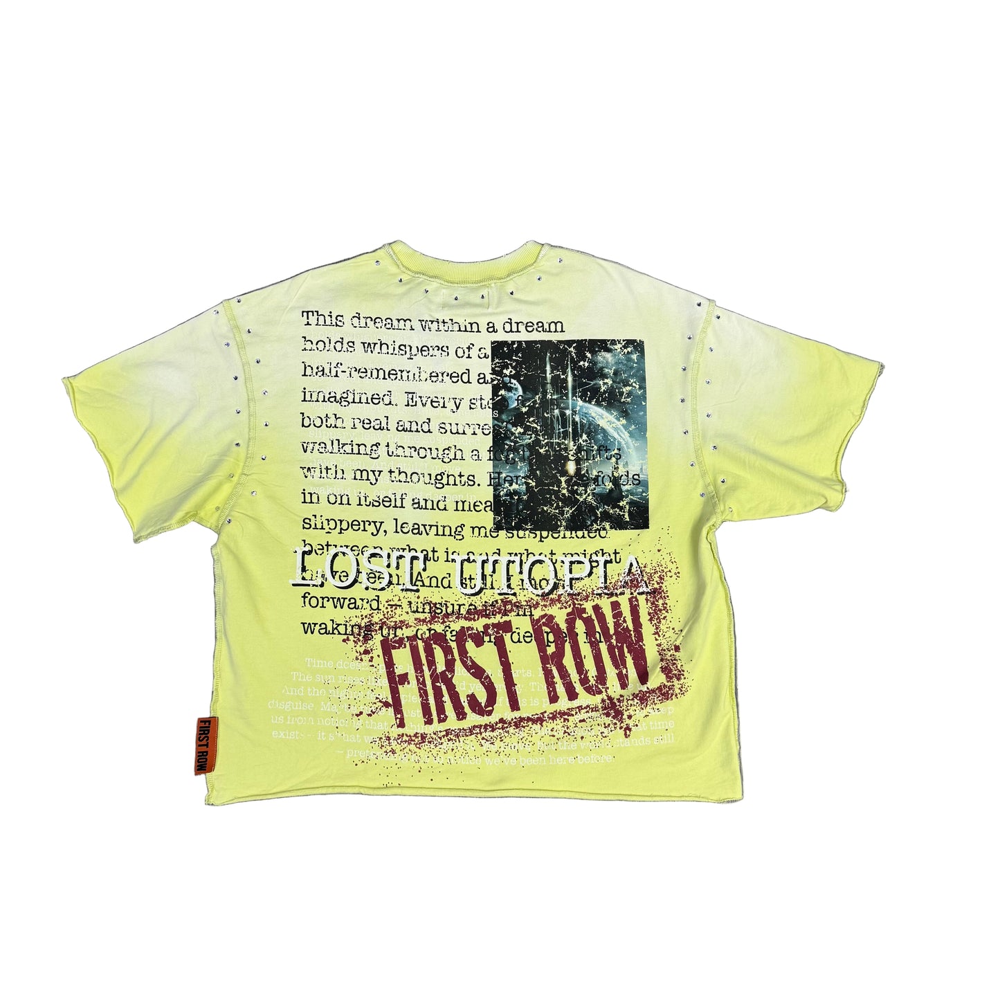 First Row “ Yellow “ Lost Utopia