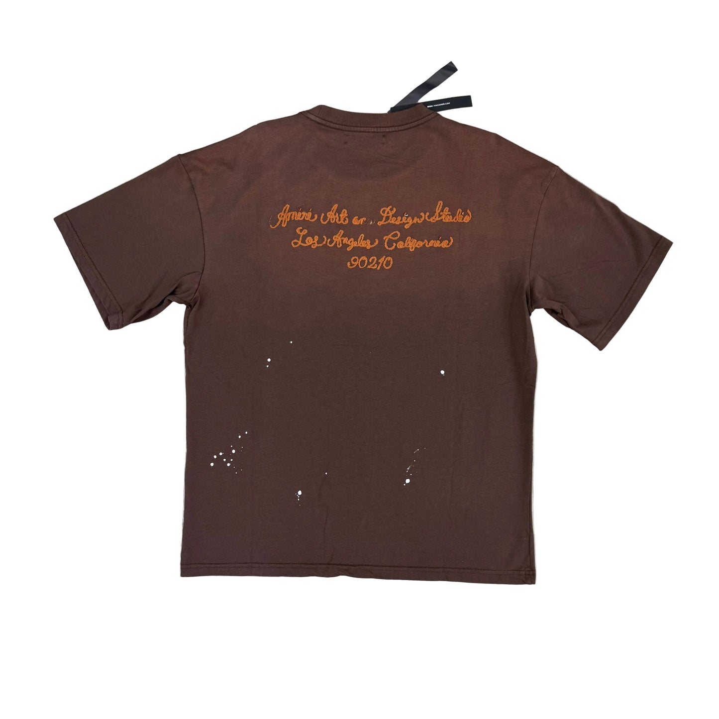 AMIRI ( brown tee )
