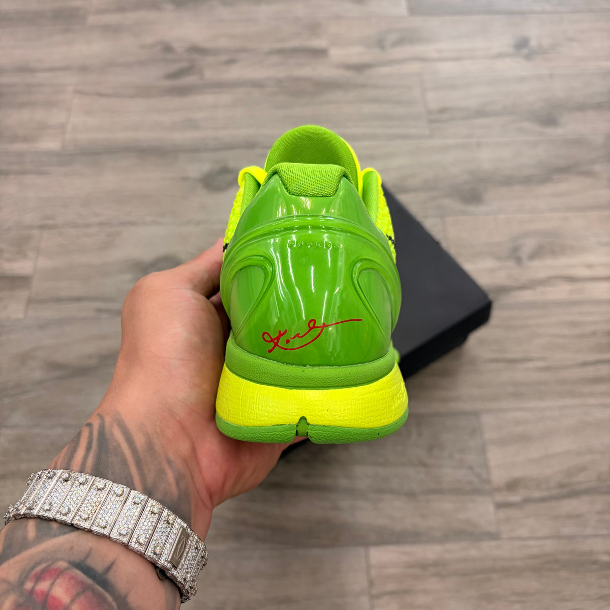 Kobe 6 Protro Grinch