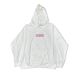 Supreme Hoodie (White/Pink)