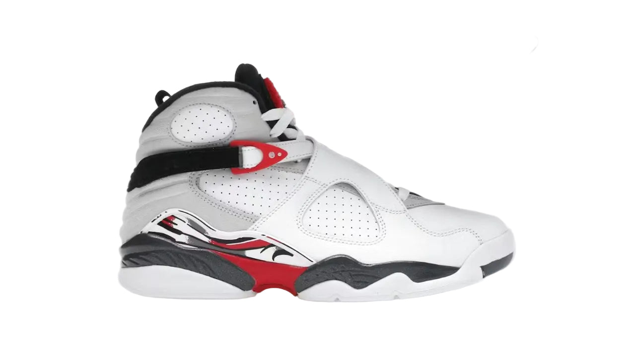 Jordan 8 Retro White True Red (2025)