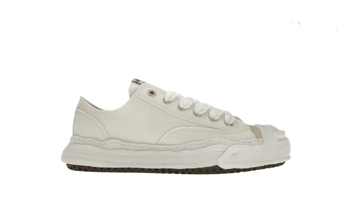 Maison Mihara Yasuhiro Hank Sole Canvas {white}