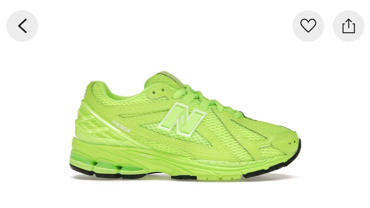 New Balance 1906R ASOS Neon Green