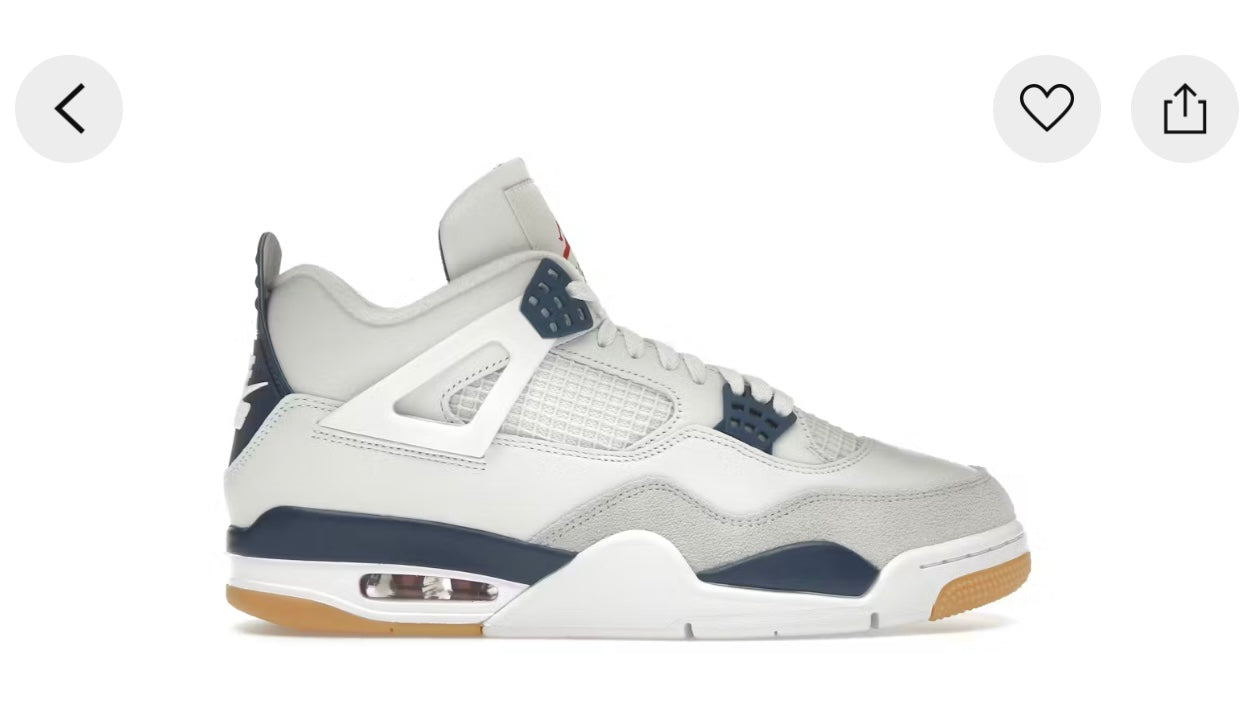 Jordan 4 Retro SB Navy