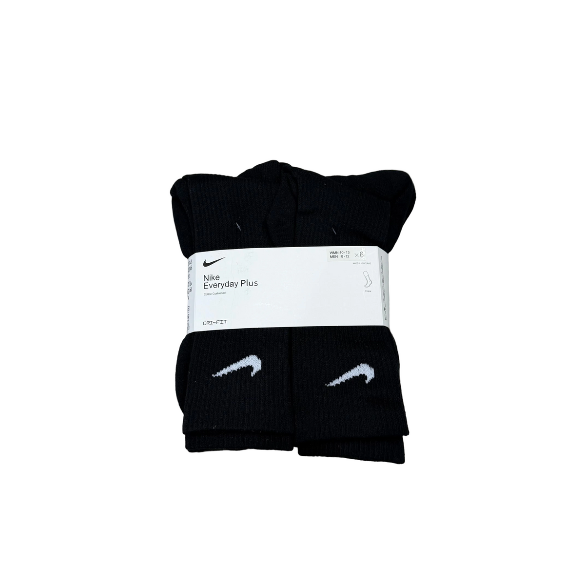 Nike Everyday Plus x6 Dri-Fit Black