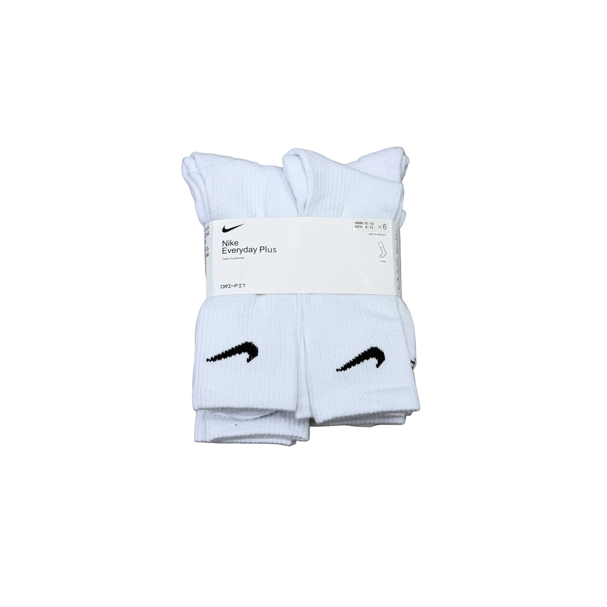 Nike Everyday Plus x6 Dri-Fit White