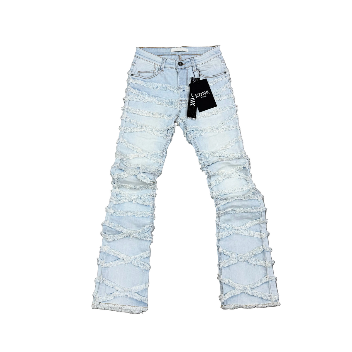 KDNK 4998 LT. Blue Skinny Flare