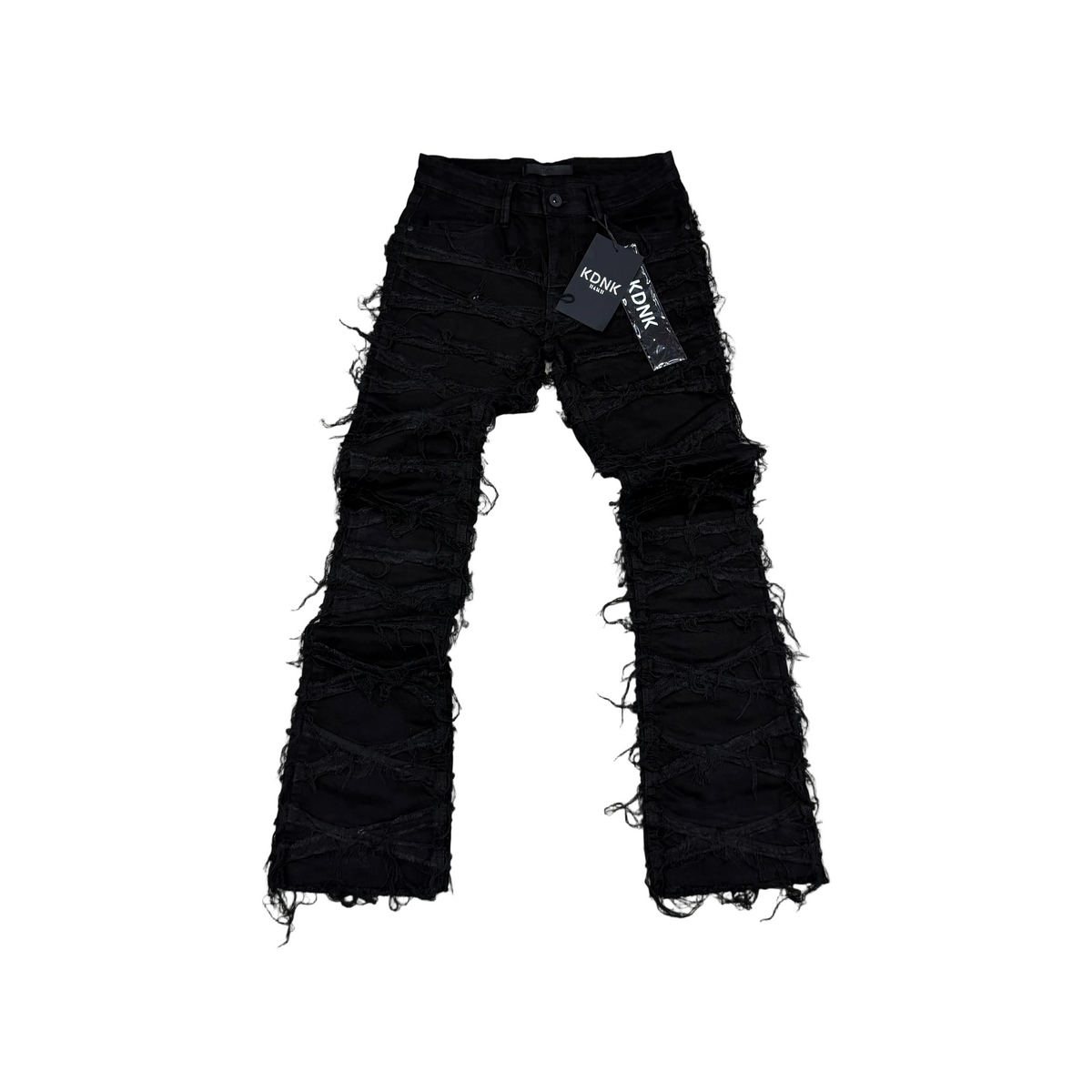 KDNK 4998 Jet Black Skinny Flare