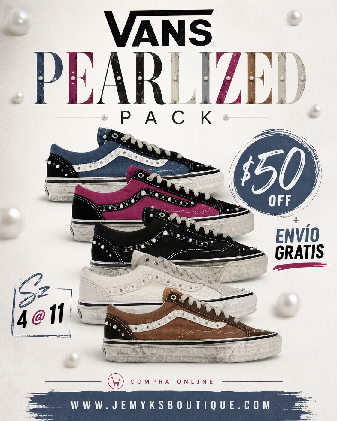 VANS Pearlized Pack