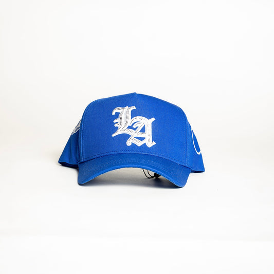 La Office Hat “LA” {blue/white}