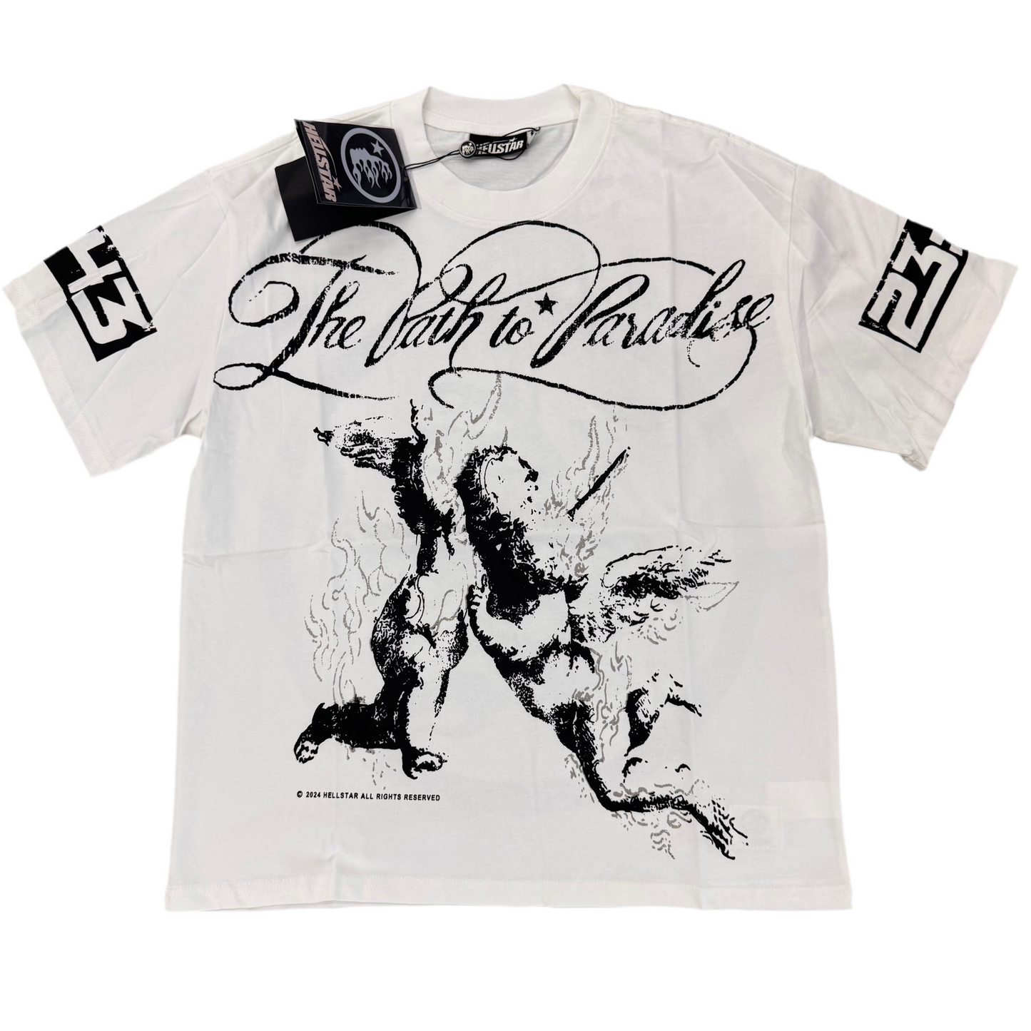 Hellstar White Tee [angels]