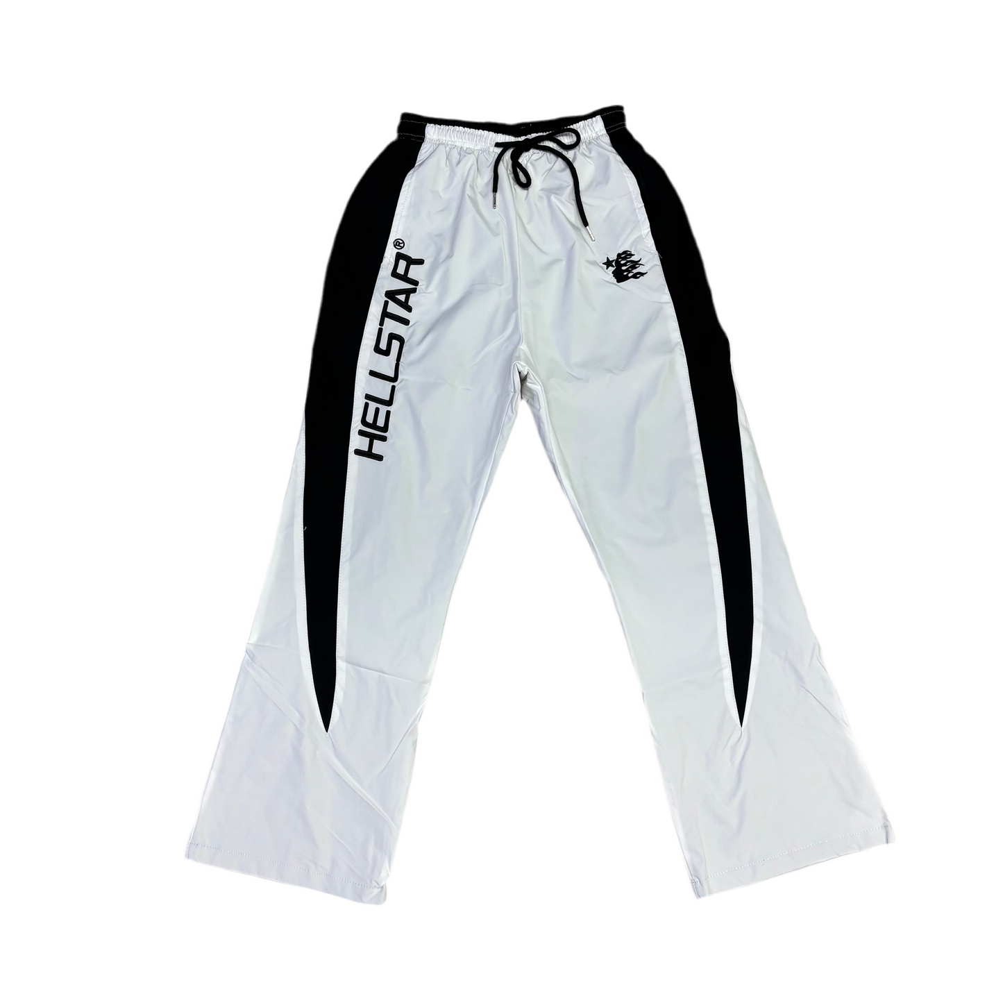 Hellstar trackpant white/black