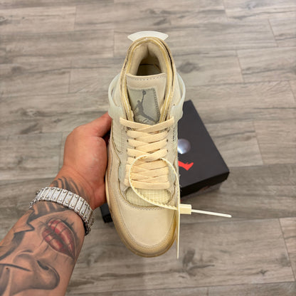 Jordan Retro 4 Off White “Sail”