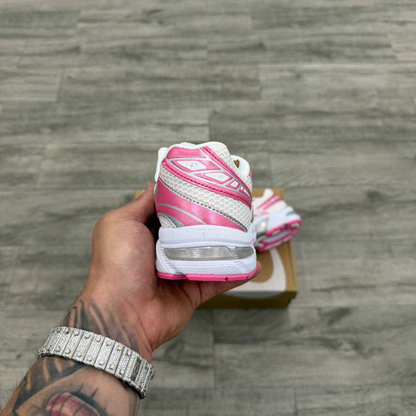 ASICS Gel-1130 White Pure Silver Pink